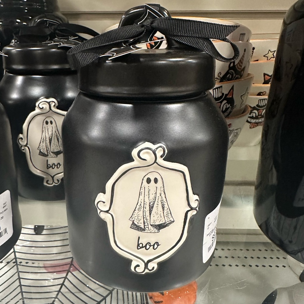 Rae Dunn Halloween Boo Ghost Baby Canister
